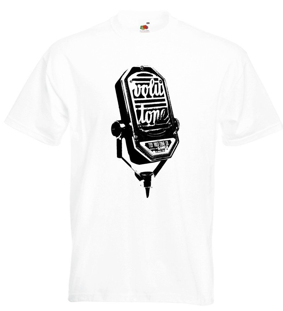 Retro Microphone T-Shirt Retro Microphone T-Shirt