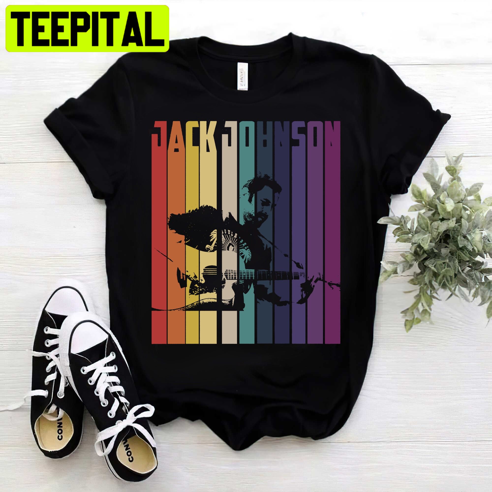 Retro Vintage Jack Johnson Unisex Shirt Retro Vintage Jack Johnson Unisex Shirt