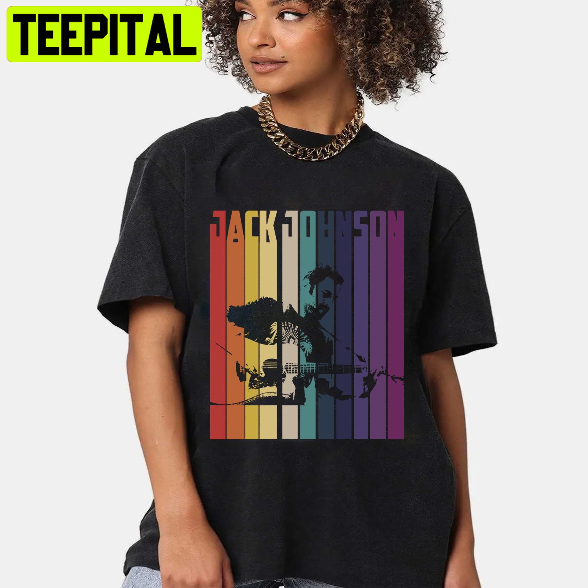 Retro Vintage Jack Johnson Unisex Shirt Retro Vintage Jack Johnson Unisex Shirt