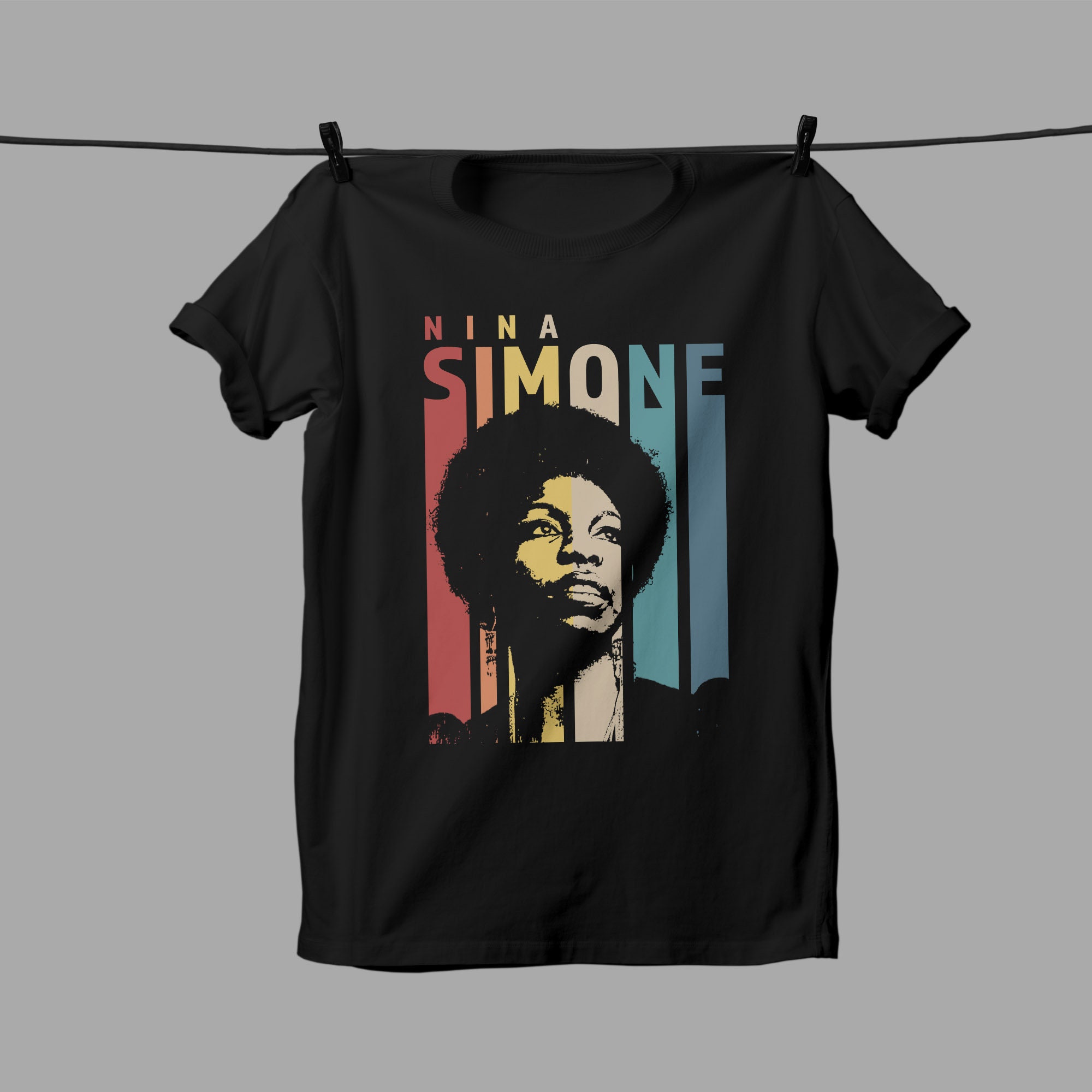 Retro Vintage Nina Simone Nina Simone Retro Unisex T-Shirt Retro Vintage Nina Simone Nina Simone Retro Unisex T-Shirt