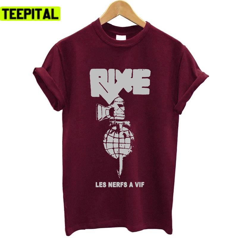 Rixe Les Nerfs A Vif Punk Oi! Premium The Varukers Unisex T-Shirt Rixe Les Nerfs A Vif Punk Oi! Premium The Varukers Unisex T-Shirt