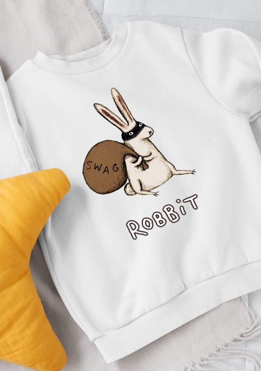 Robbit Kawaii Bunny Cute Harajuku Cottagecore Fairycore Unisex T-Shirt