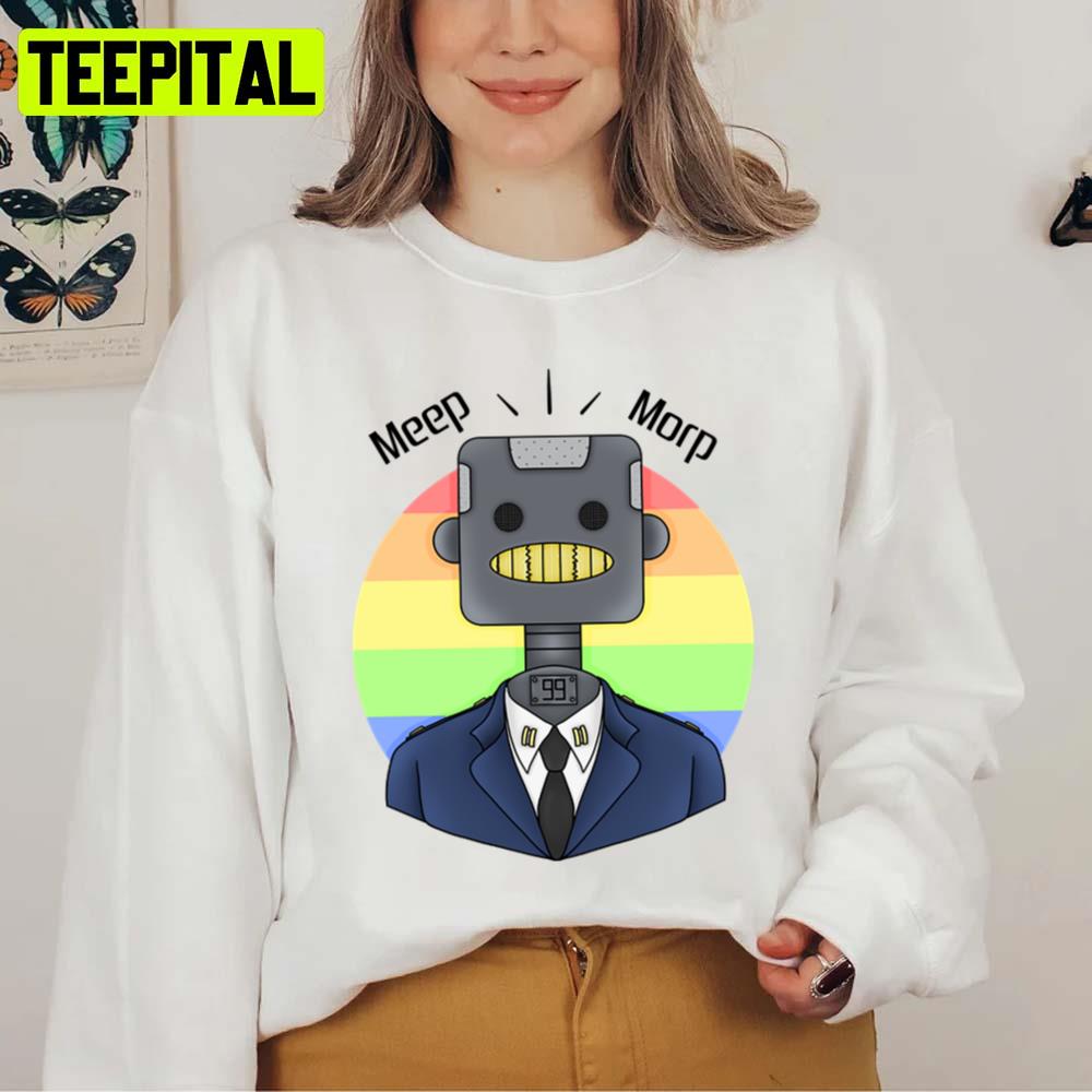 Robot Captain Meep Morp Brooklyn Nine Nine Unisex Sweatshirt Robot Captain Meep Morp Brooklyn Nine Nine Unisex Sweatshirt