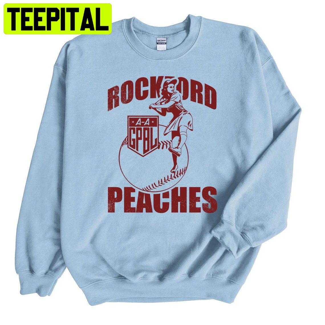 Rockford Peaches A League Of Their Own Trending Unisex Shirt Rockford Peaches A League Of Their Own Trending Unisex Shirt