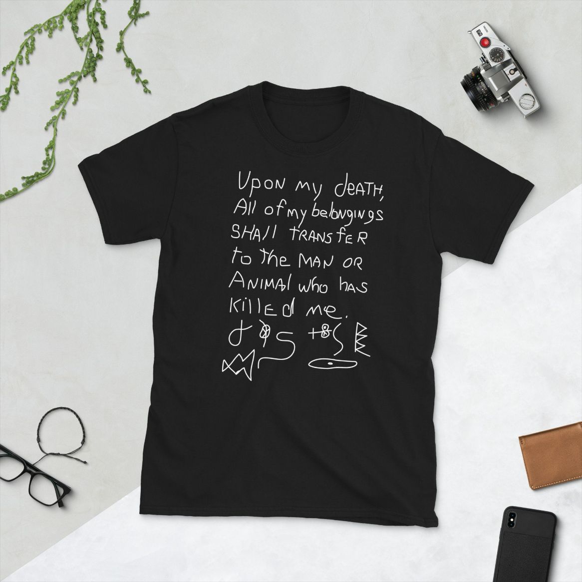 Ron Swansons Will - Parks and Rec T-Shirt Ron Swansons Will - Parks and Rec T-Shirt