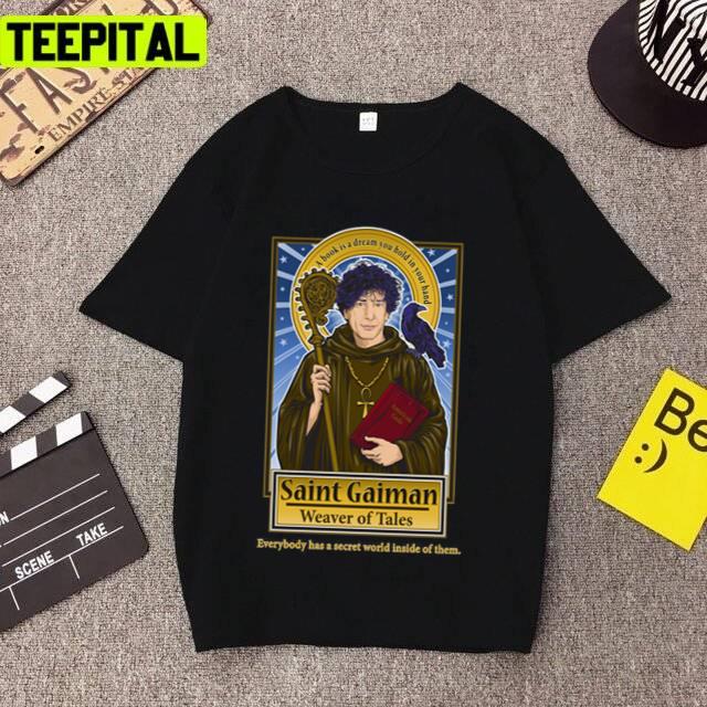 Saint Gaiman Weaver Of Tales The Sandman Unisex T-Shirt Saint Gaiman Weaver Of Tales The Sandman Unisex T-Shirt