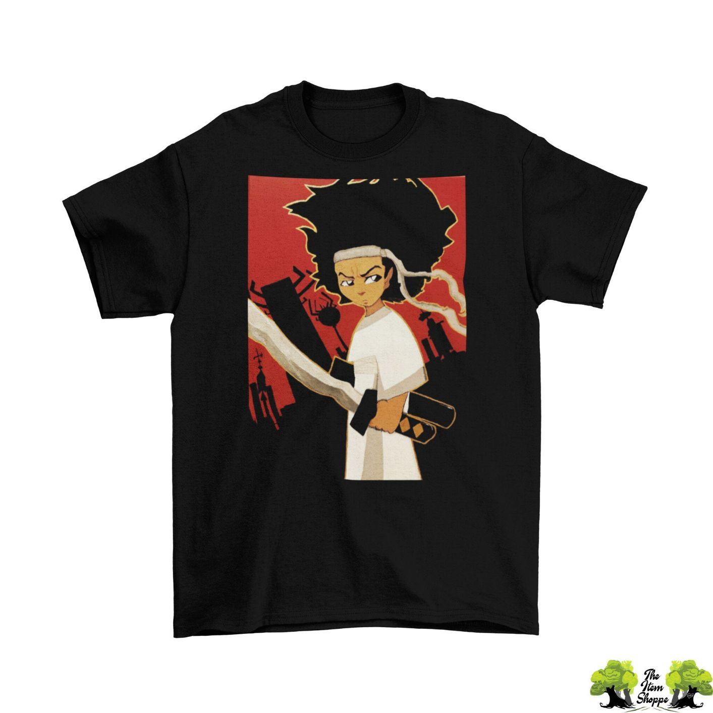 Samurai Jack Boondocks T-Shirt Samurai Jack Boondocks T-Shirt
