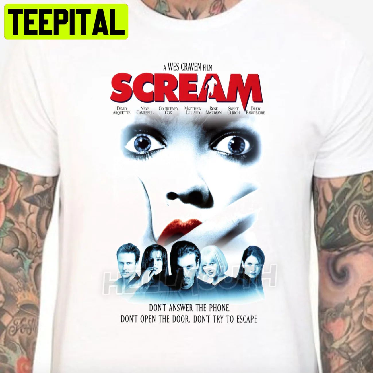 Scream 1996 Movie Halloween Trending Unisex T-Shirt Scream 1996 Movie Halloween Trending Unisex T-Shirt