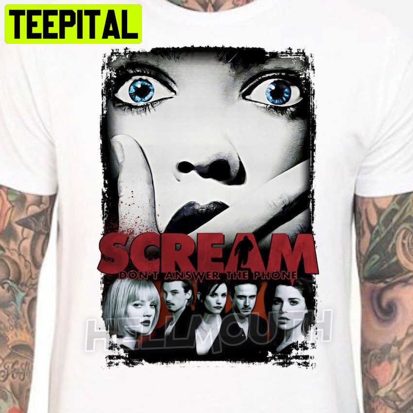 Scream Don't Answer The Phone Halloween Trending Unisex T-Shirt Scream Don't Answer The Phone Halloween Trending Unisex T-Shirt