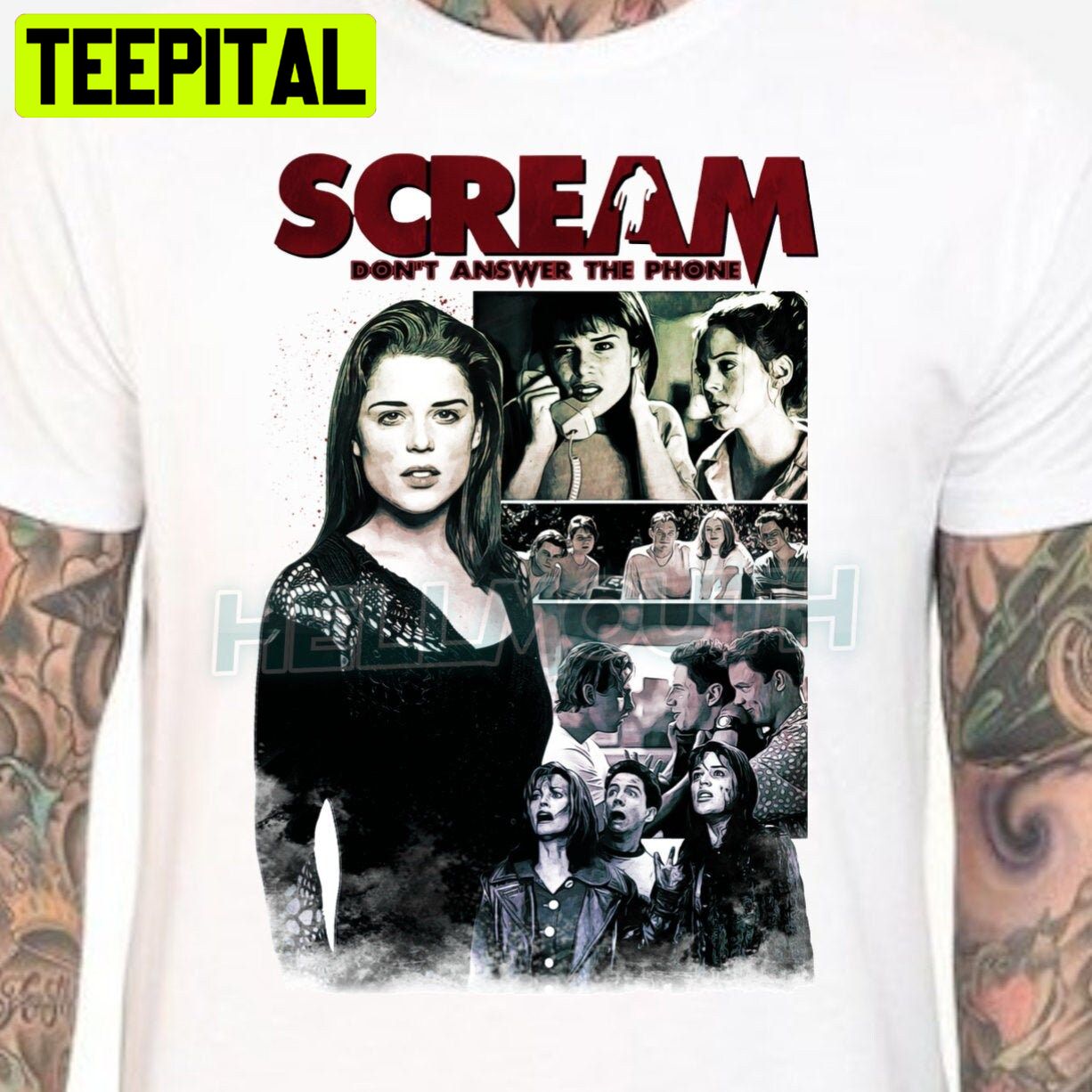 Scream Movie Halloween Trending Unisex T-Shirt Scream Movie Halloween Trending Unisex T-Shirt