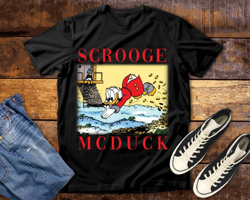 Scrooge McDuck Homage Disney T-Shirt Scrooge McDuck Homage Disney T-Shirt
