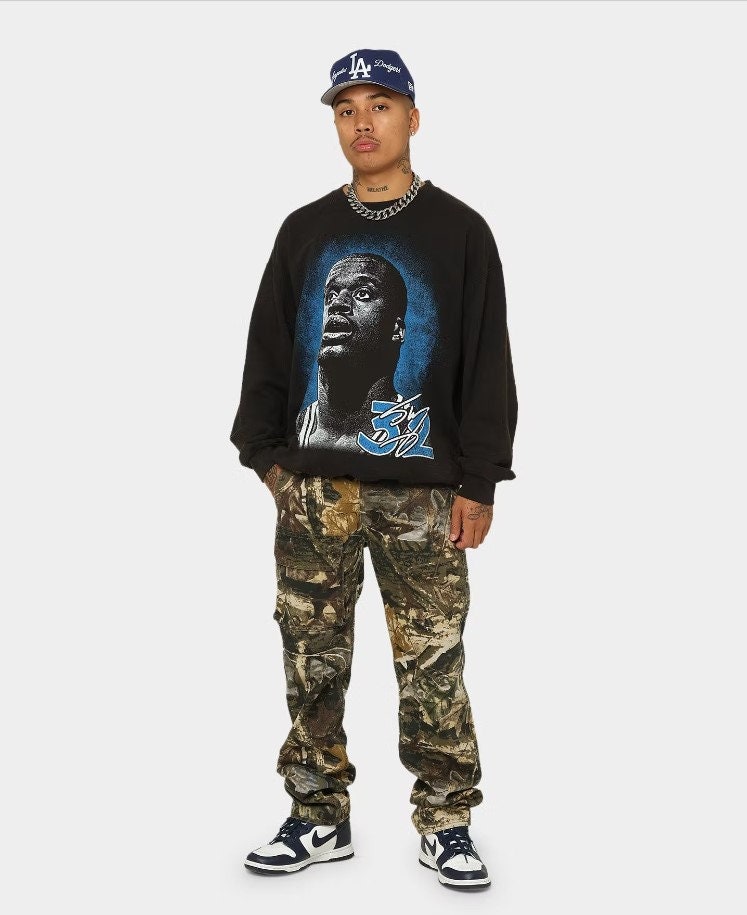 Shaq Face Player Basketball Crewneck Basketball Team Player Unisex T-Shirt Shaq Face Player Basketball Crewneck Basketball Team Player Unisex T-Shirt
