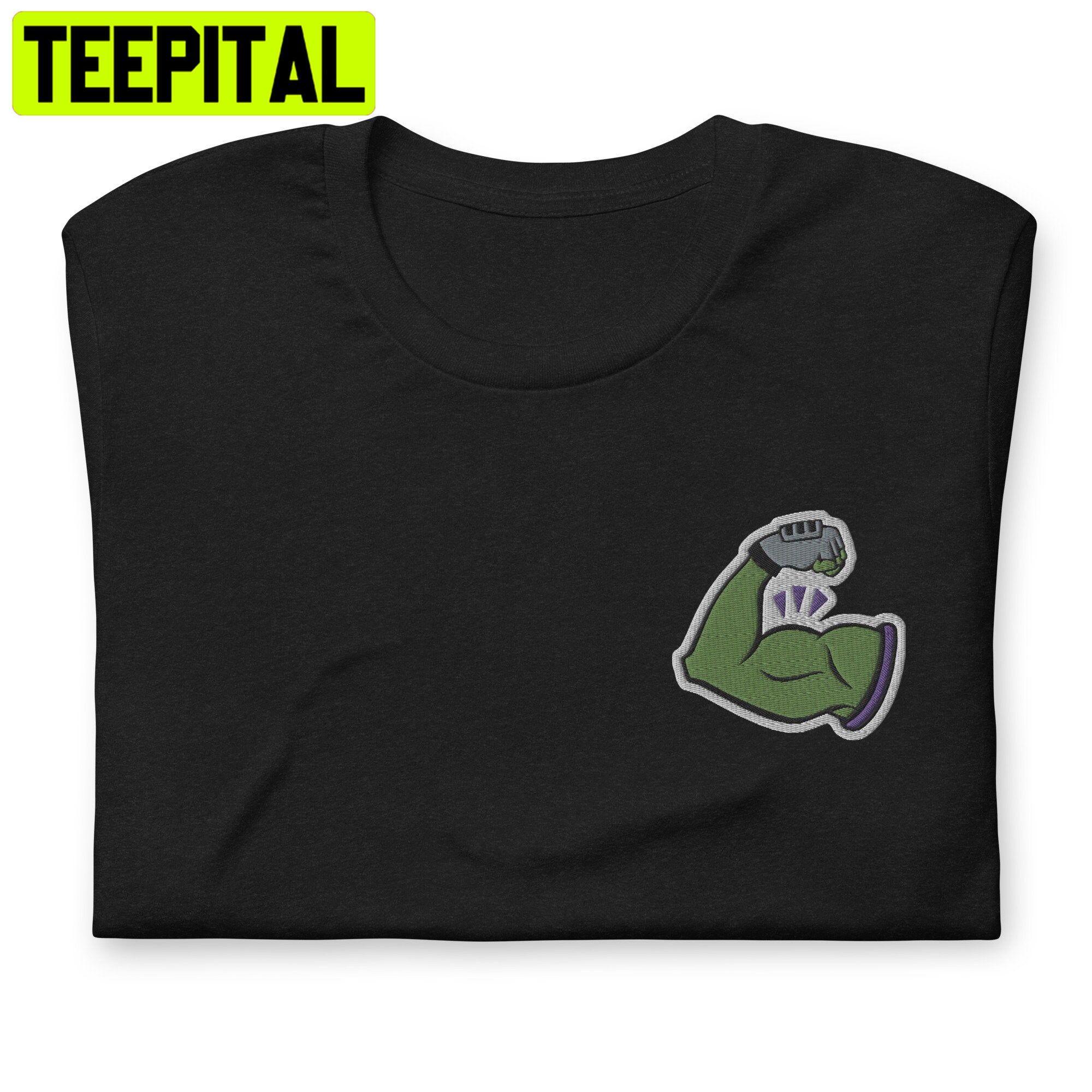 She Hulk Embroidered Trending Unisex T-Shirt She Hulk Embroidered Trending Unisex T-Shirt