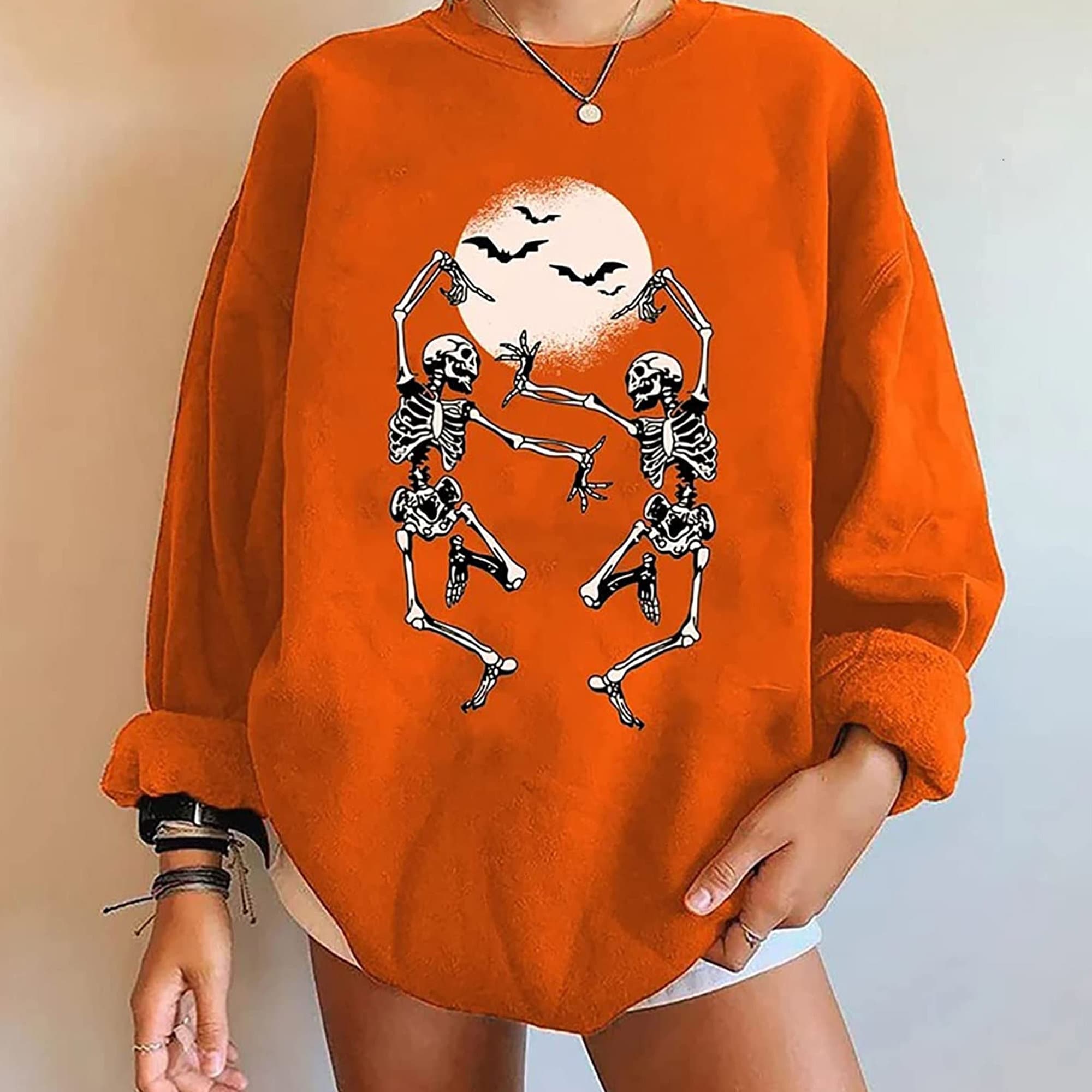 Skeleton Dancing Ghost Spooky Happy Halloween For Ns 2022 Adult Unisex T-Shirt Skeleton Dancing Ghost Spooky Happy Halloween For Ns 2022 Adult Unisex T-Shirt