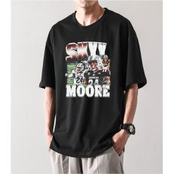 Skyy Moore Vintage Skyy Moore Draft Day Collection Skyy Moore 24 Kc Chiefs Football Skyy Moore Football 2022 1 Unisex T-Shirt