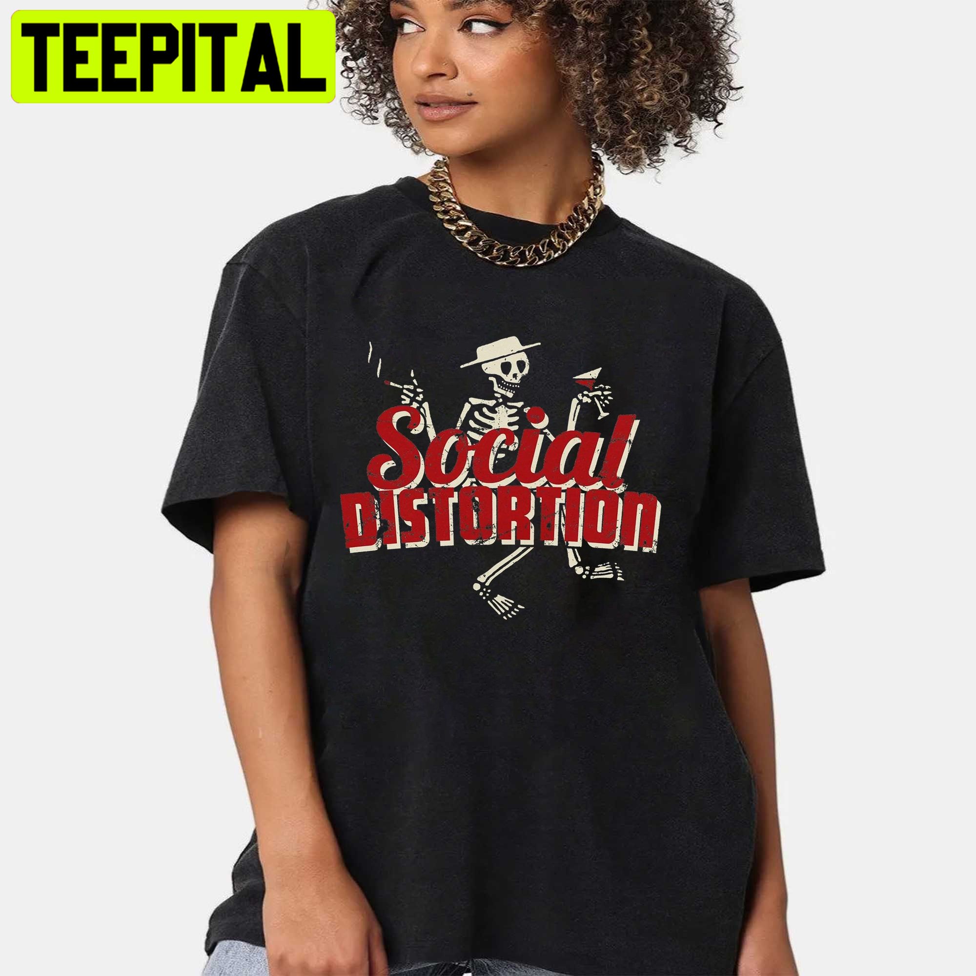 Social Distortion Retro Vintage Unisex Shirt Social Distortion Retro Vintage Unisex Shirt