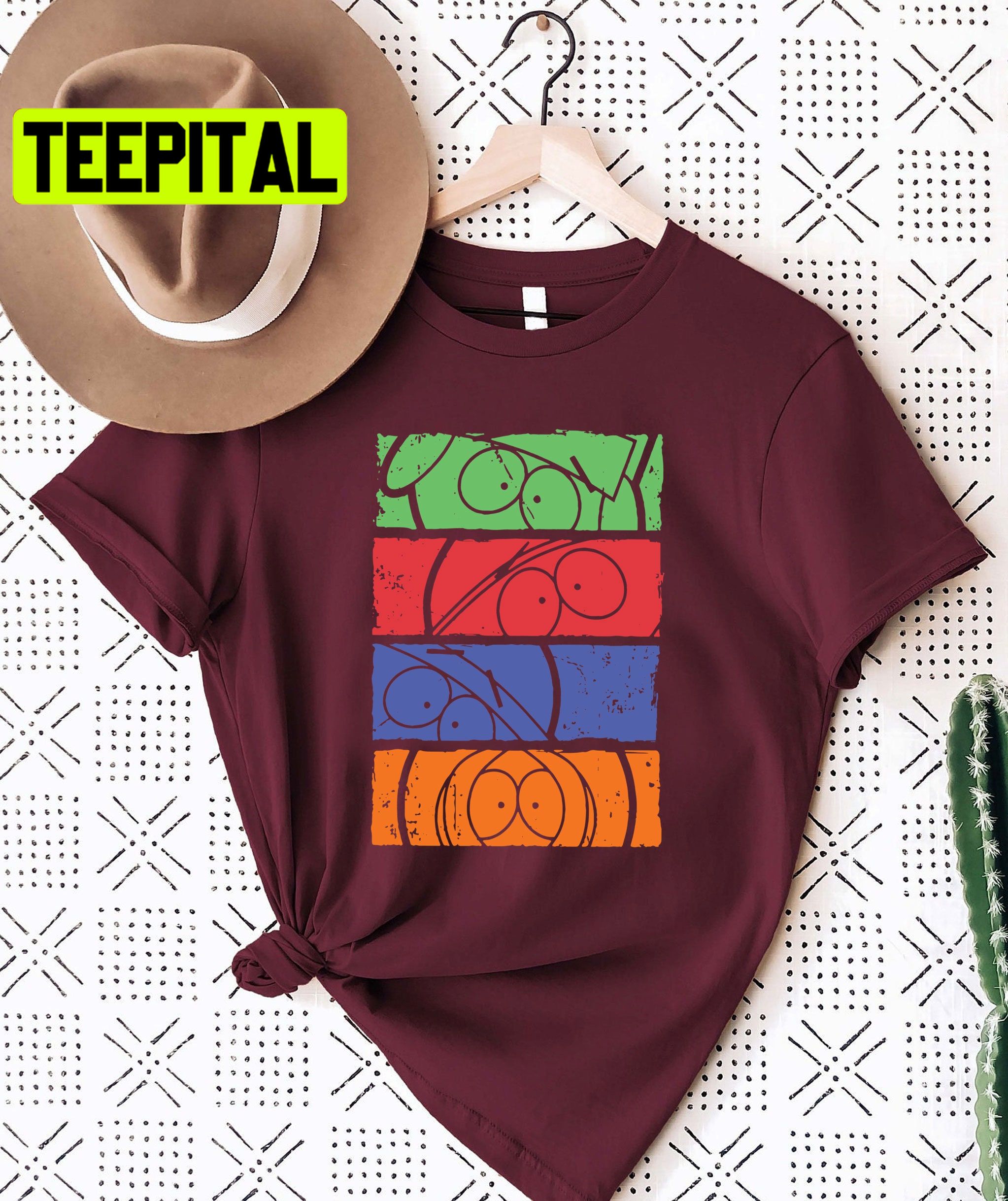 South Park Minimal Faces Trending Unisex Shirt South Park Minimal Faces Trending Unisex Shirt