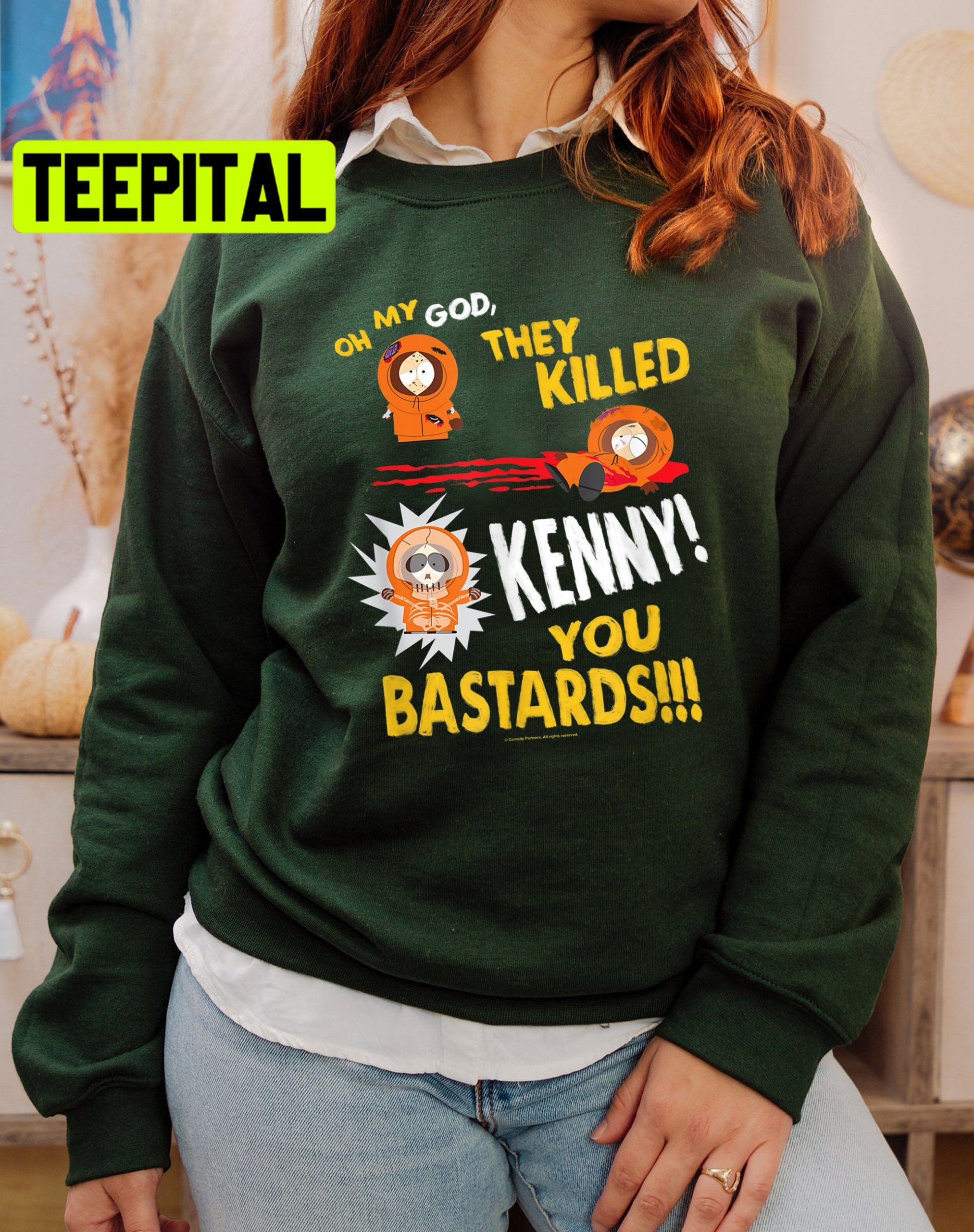 South Park They Killed Kenny Trending Unisex Shirt South Park They Killed Kenny Trending Unisex Shirt