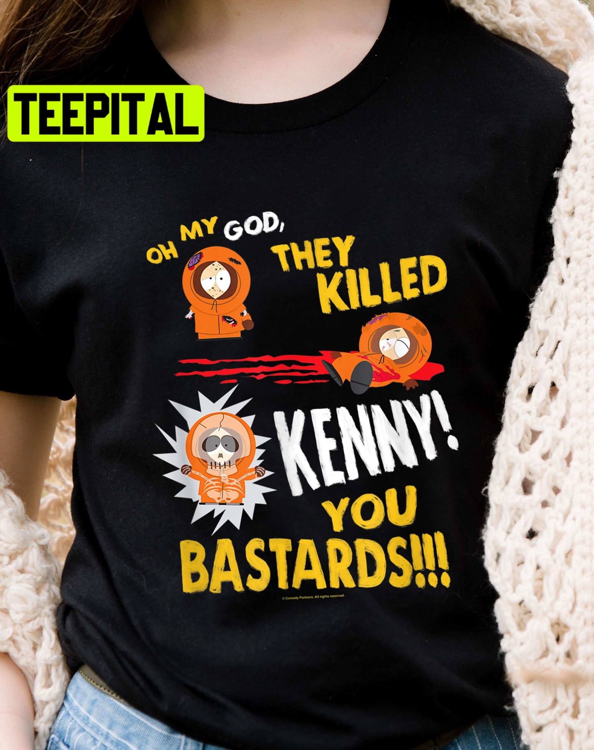 South Park They Killed Kenny Trending Unisex Shirt South Park They Killed Kenny Trending Unisex Shirt