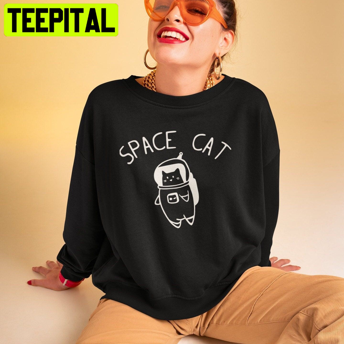 Space Cat Unisex Sweatshirt Space Cat Unisex Sweatshirt