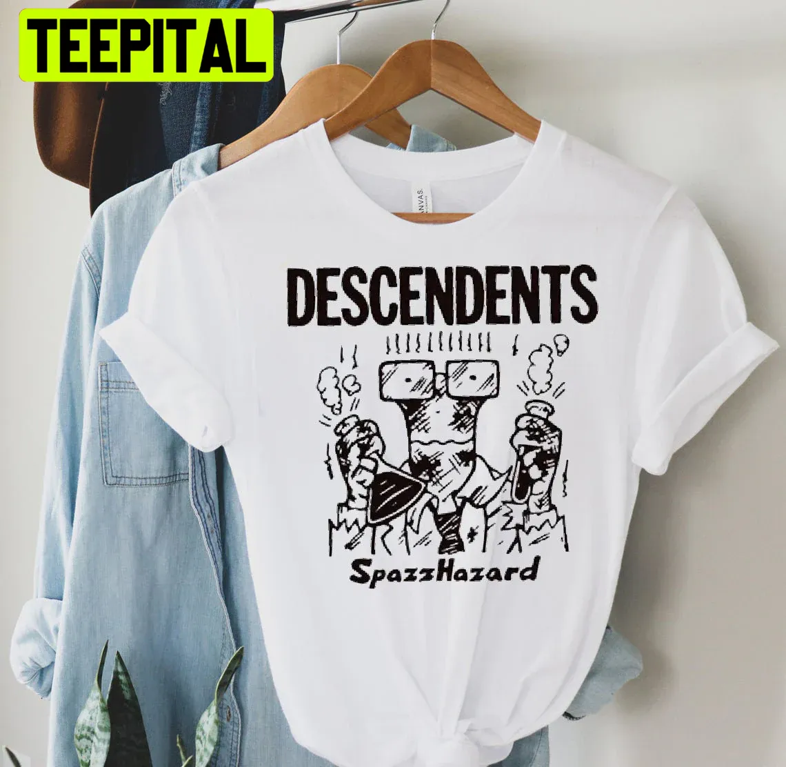 Spazzhazard Descendents Trending Unisex T-Shirt Spazzhazard Descendents Trending Unisex T-Shirt