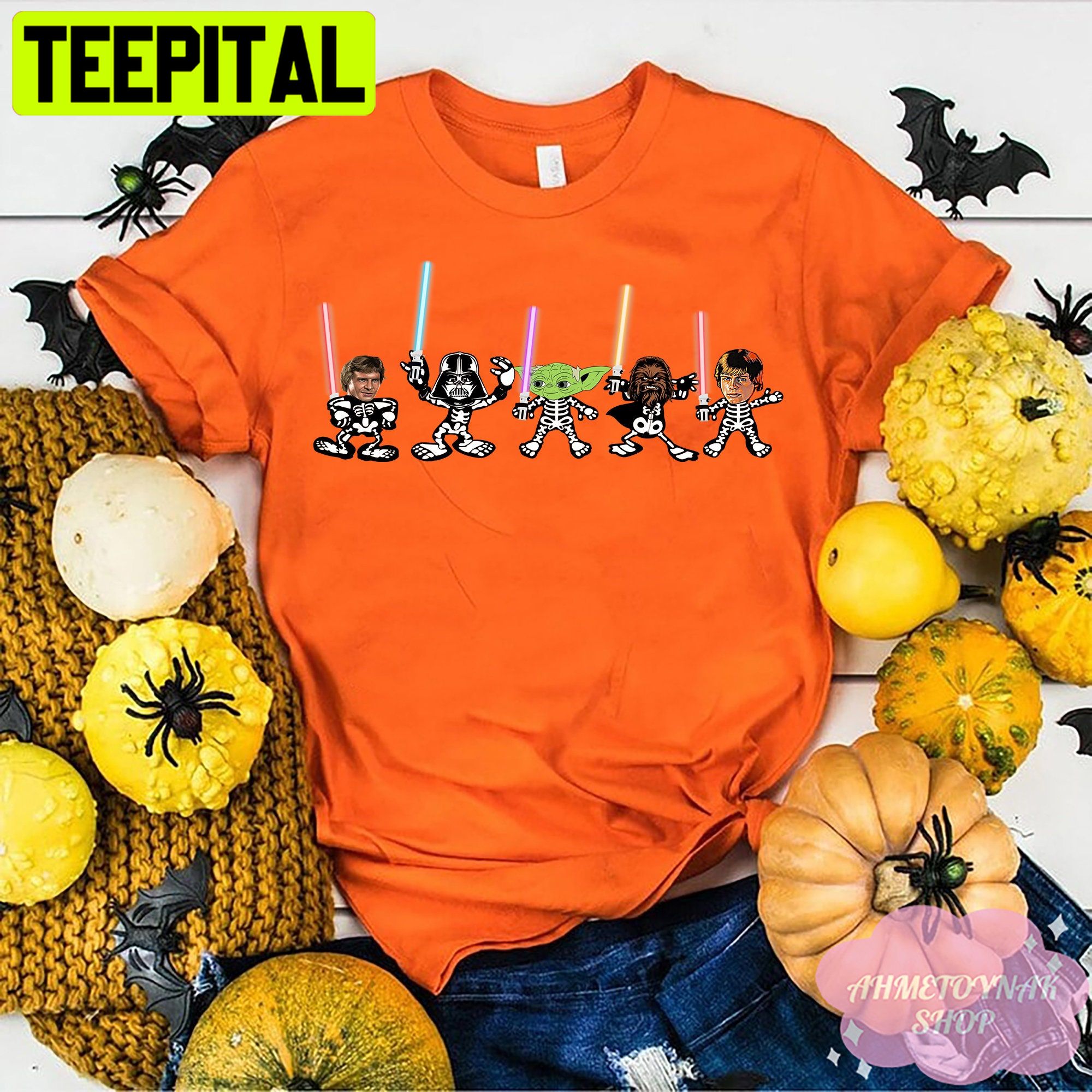 Star War Disney Skeleton Unisex T-Shirt Star War Disney Skeleton Unisex T-Shirt