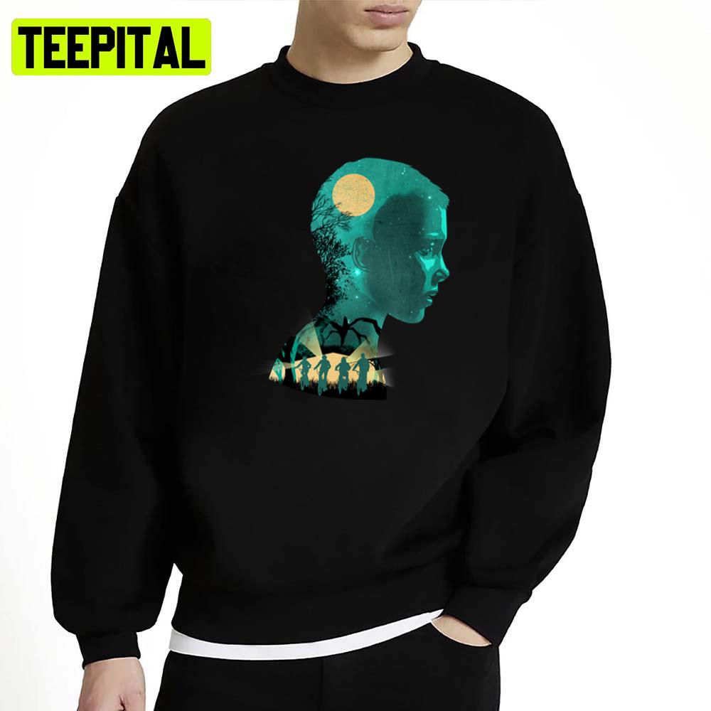 Stranger Things Night Blue Halloween Spooky Night Unisex Sweatshirt Stranger Things Night Blue Halloween Spooky Night Unisex Sweatshirt
