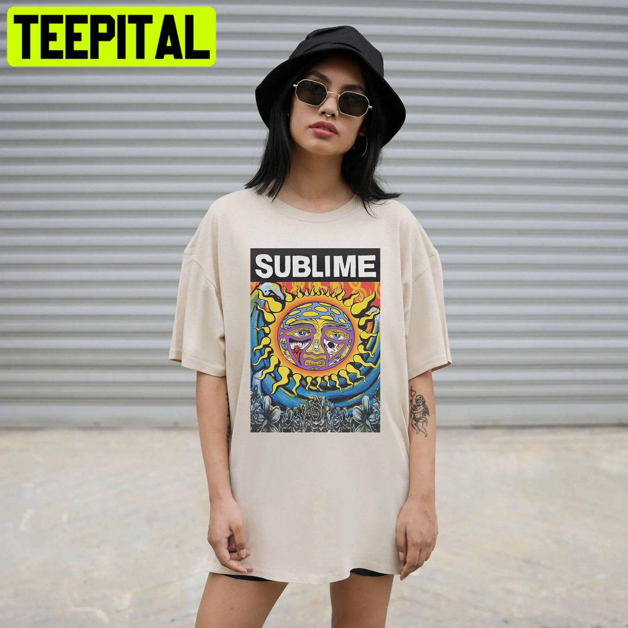 Sublime Sun And Fish Vintage Style Unisex Shirt Sublime Sun And Fish Vintage Style Unisex Shirt