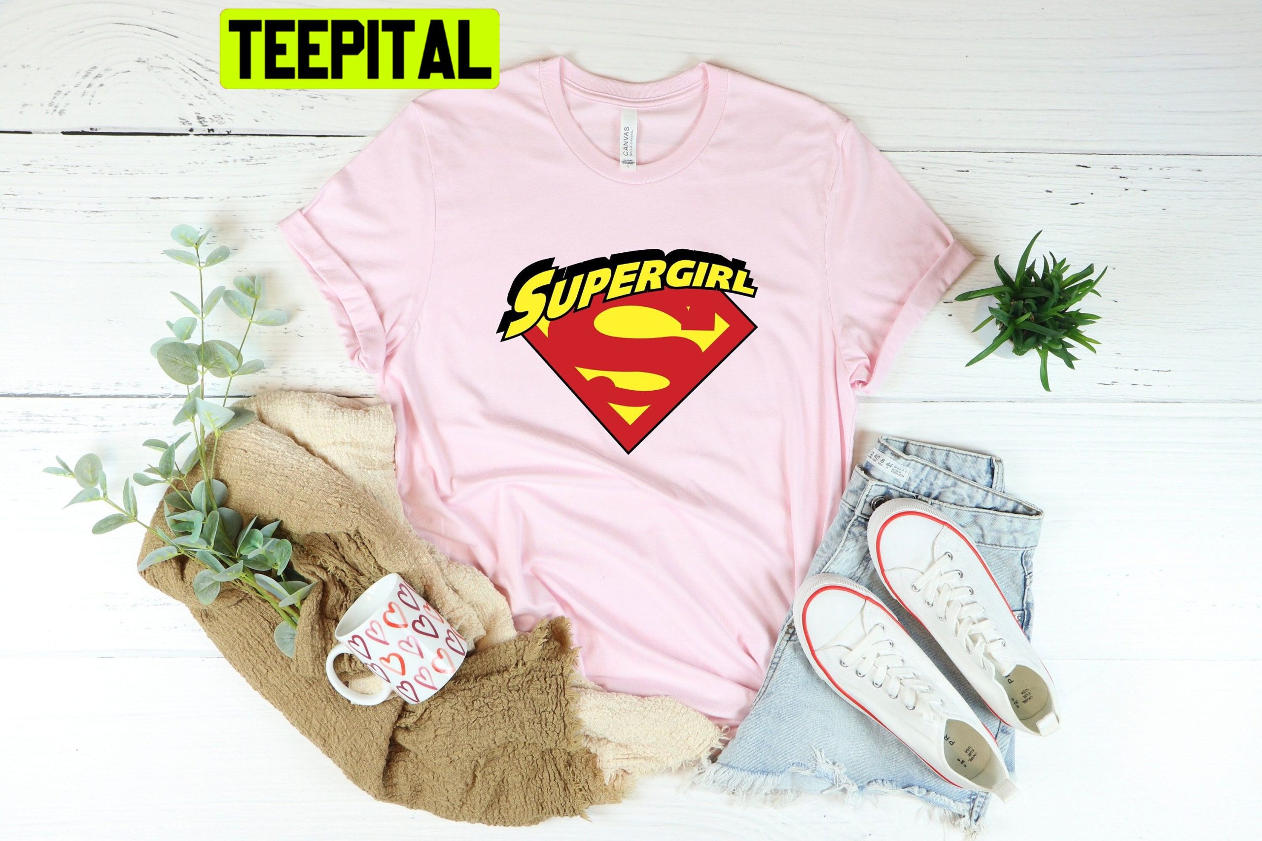 Supergirl Cute Woman Trending Unisex T-Shirt Supergirl Cute Woman Trending Unisex T-Shirt
