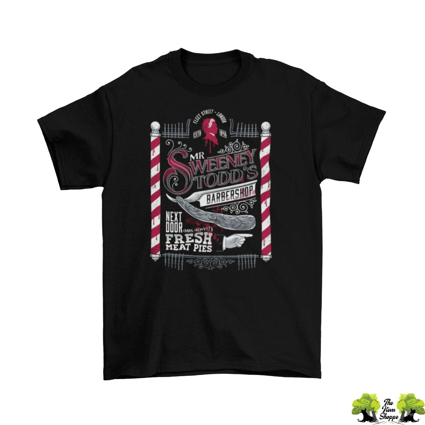 Sweeney Todd Barber of Fleet Street T-Shirt Sweeney Todd Barber of Fleet Street T-Shirt