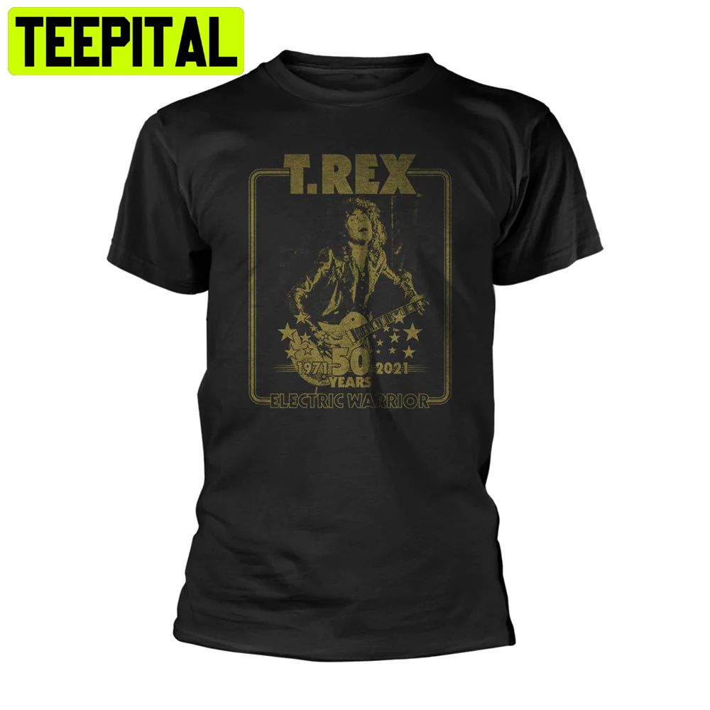T Rex Electric Warrior Trending Unisex Shirt T Rex Electric Warrior Trending Unisex Shirt