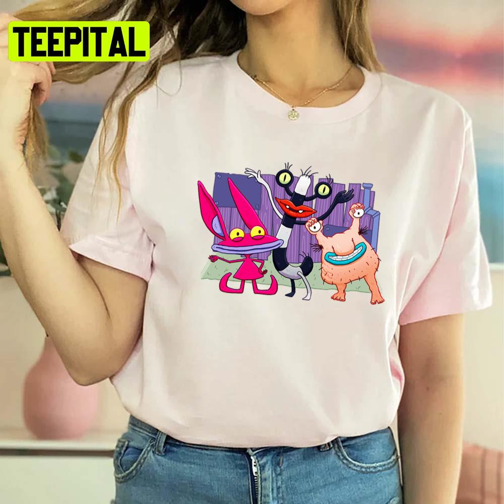 Team Art Ahh Real Monsters Unisex T-Shirt Team Art Ahh Real Monsters Unisex T-Shirt