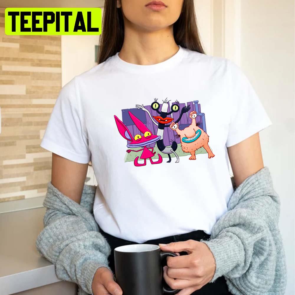 Team Art Ahh Real Monsters Unisex T-Shirt Team Art Ahh Real Monsters Unisex T-Shirt