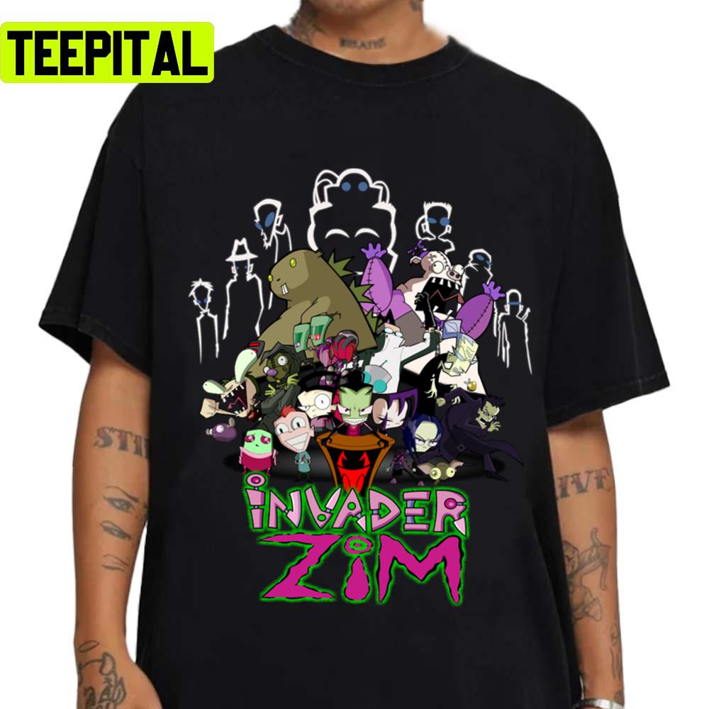 Team Zim Invader Zim Unisex T-Shirt Team Zim Invader Zim Unisex T-Shirt