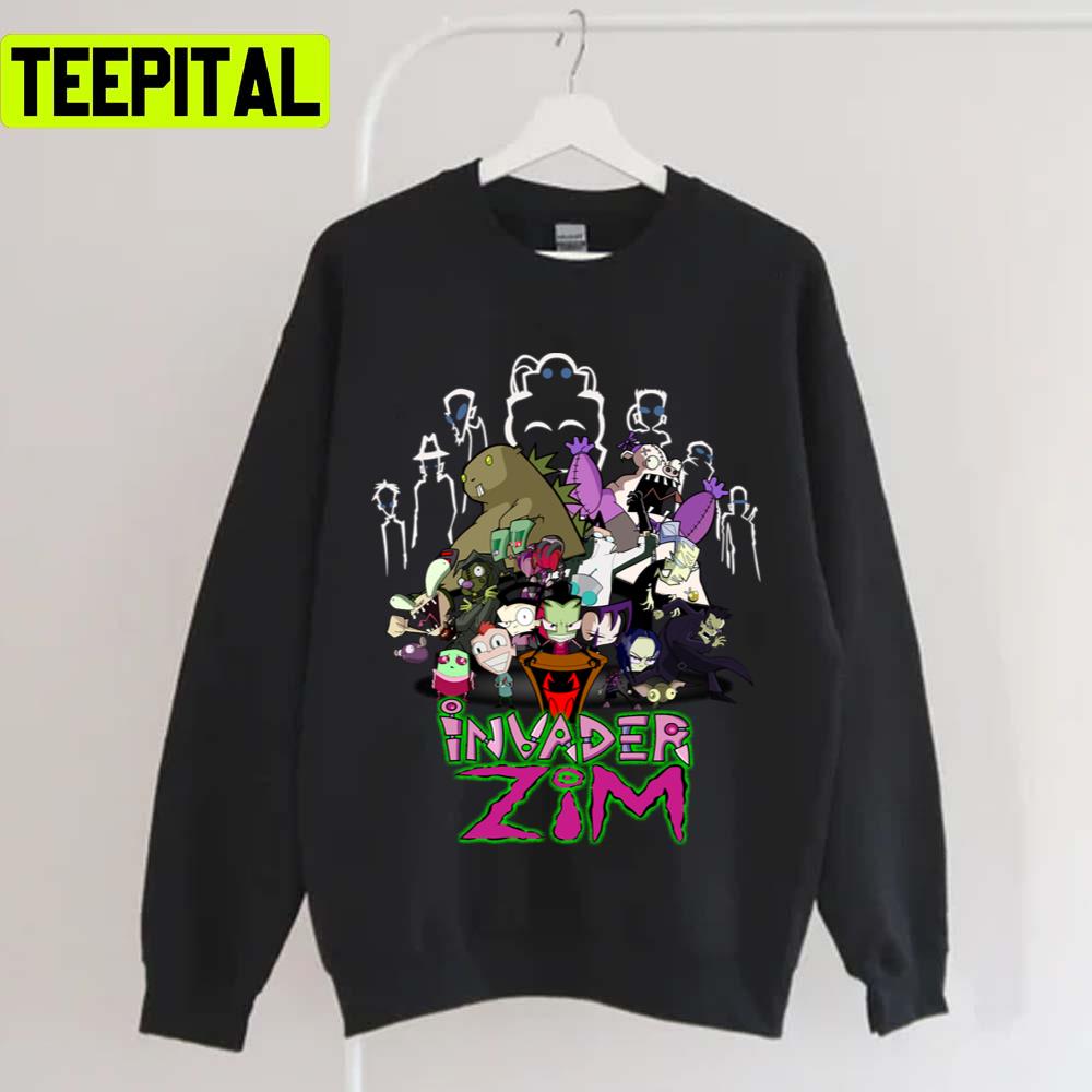 Team Zim Invader Zim Unisex T-Shirt Team Zim Invader Zim Unisex T-Shirt