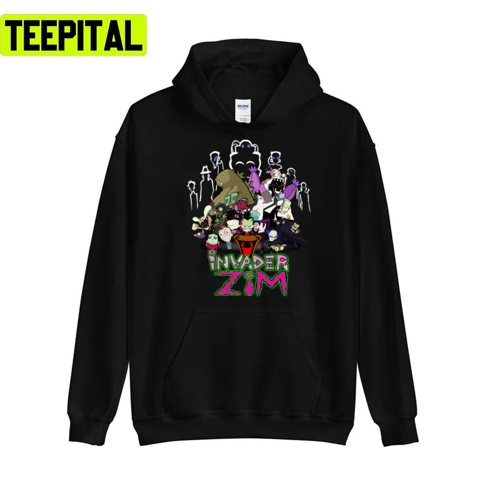 Team Zim Invader Zim Unisex T-Shirt Team Zim Invader Zim Unisex T-Shirt