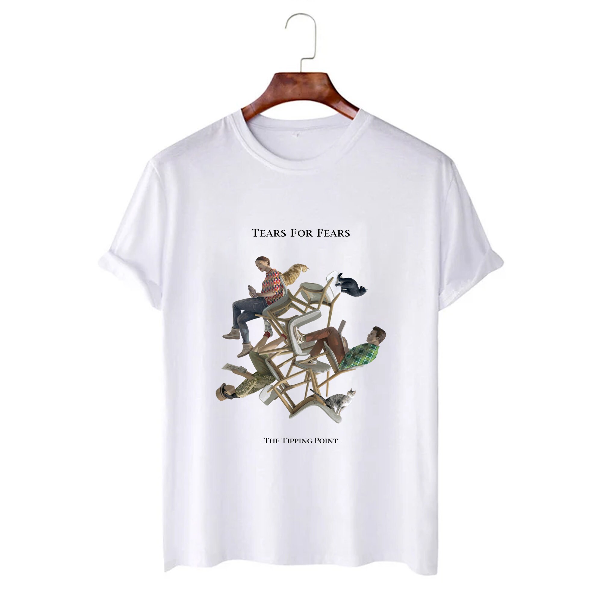 Tears For Fears The Tipping Point 2022 Unisex T-Shirt Tears For Fears The Tipping Point 2022 Unisex T-Shirt