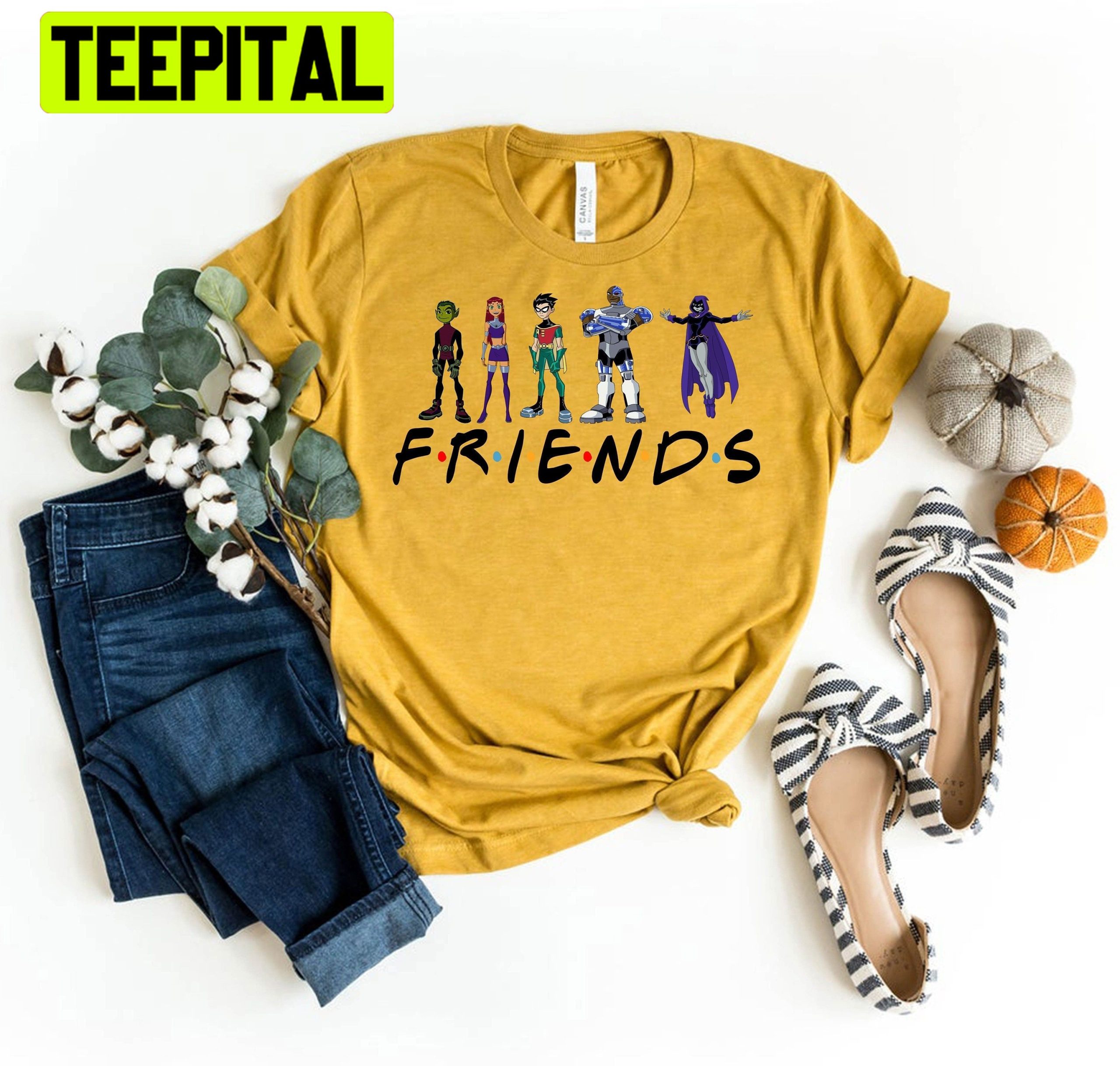 Teen Titans Friends Trending Unisex T-Shirt Teen Titans Friends Trending Unisex T-Shirt
