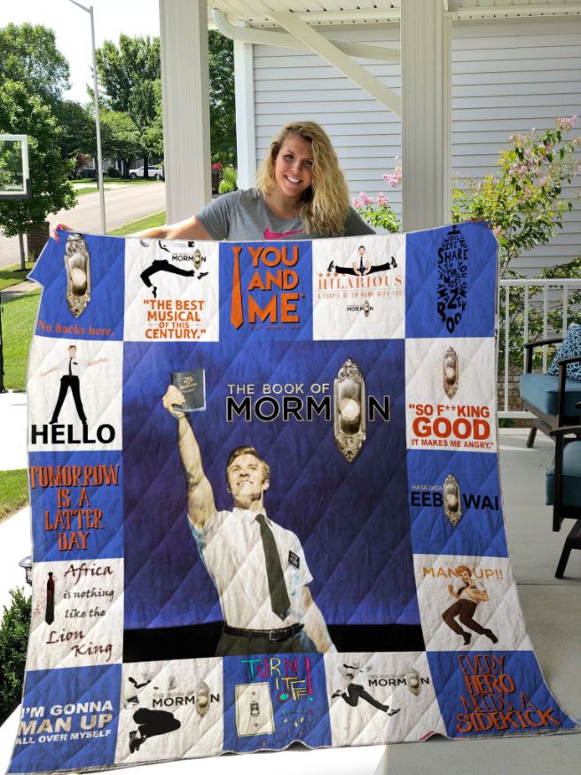 The Book Of Mormon (Musical) Collected Quilt Blanket The Book Of Mormon (Musical) Collected Quilt Blanket