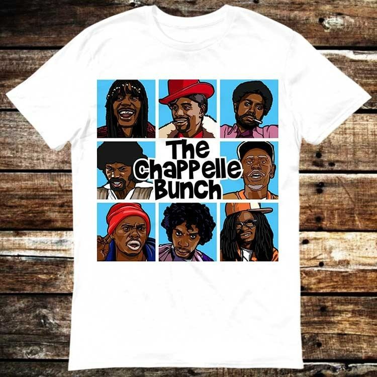 The Chappelle Bunch Comedy Central Tyrone Biggums Dave Comedian T-Shirt The Chappelle Bunch Comedy Central Tyrone Biggums Dave Comedian T-Shirt