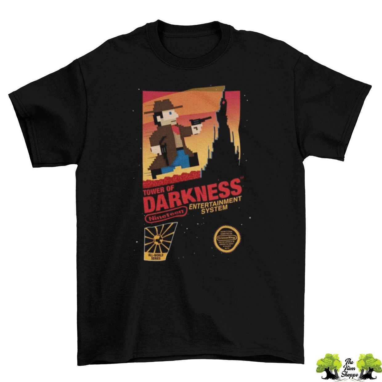 The Dark Tower NES cover T-Shirt The Dark Tower NES cover T-Shirt
