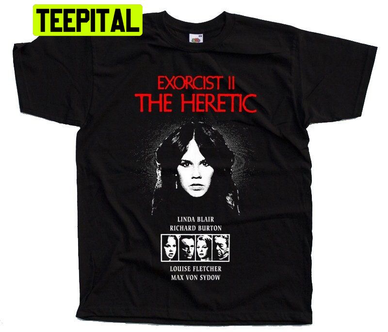 The Exorcist 2 Horror Poster Trending Unisex T-Shirt The Exorcist 2 Horror Poster Trending Unisex T-Shirt