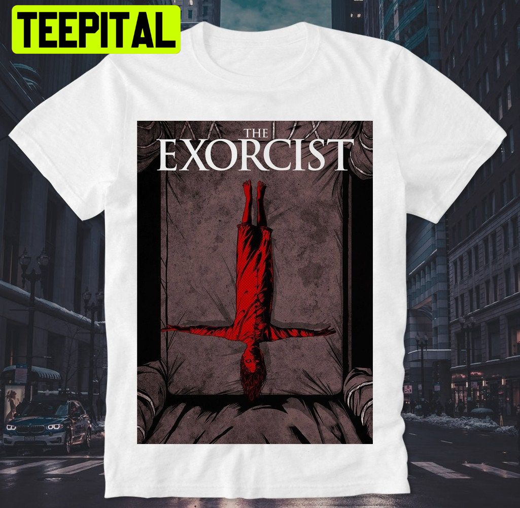 The Exorcist Regan Macneil Linda Blair Satan Trending Unisex T-Shirt The Exorcist Regan Macneil Linda Blair Satan Trending Unisex T-Shirt
