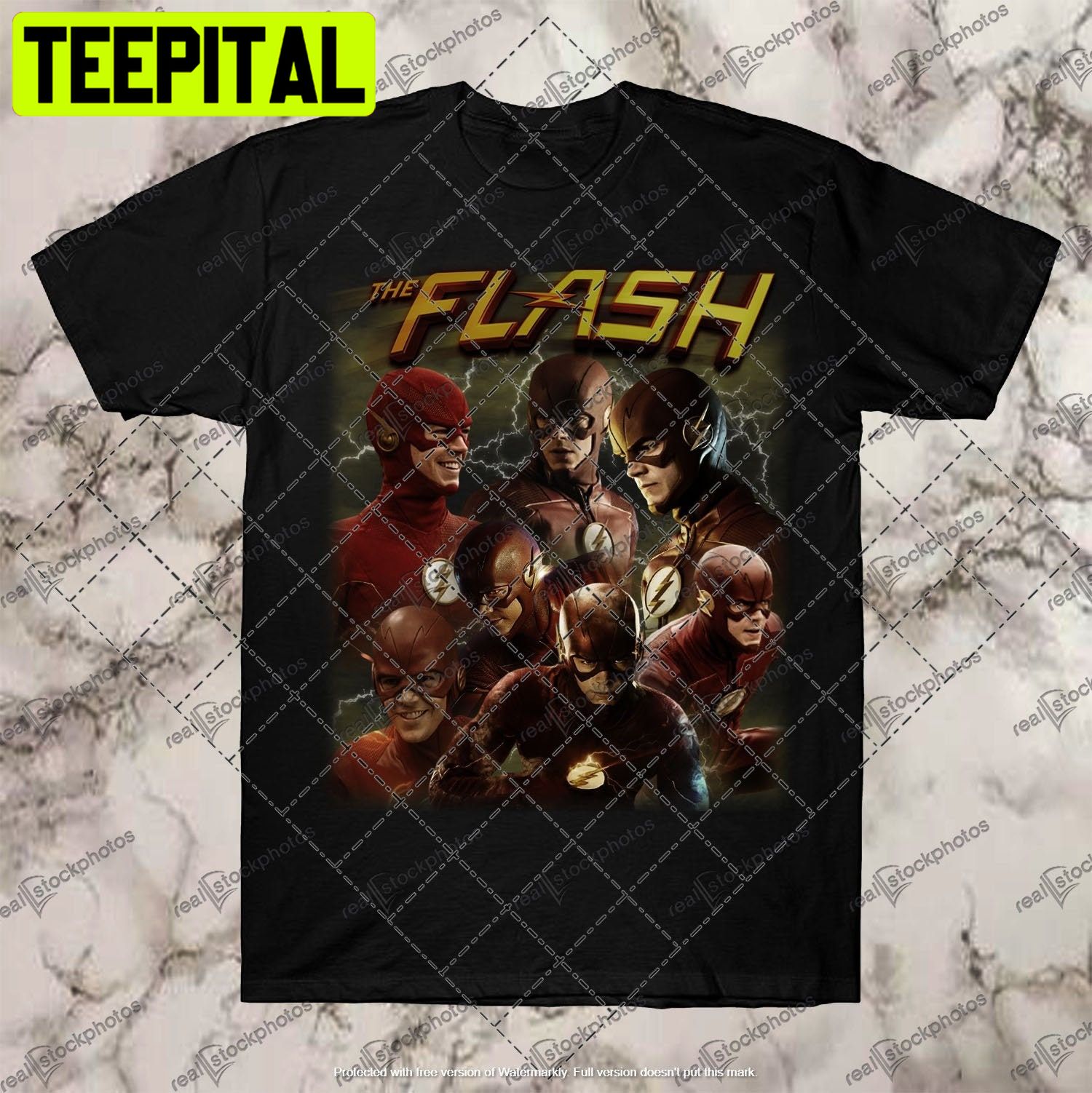 The Flash Vintage Trending Unisex T-Shirt The Flash Vintage Trending Unisex T-Shirt