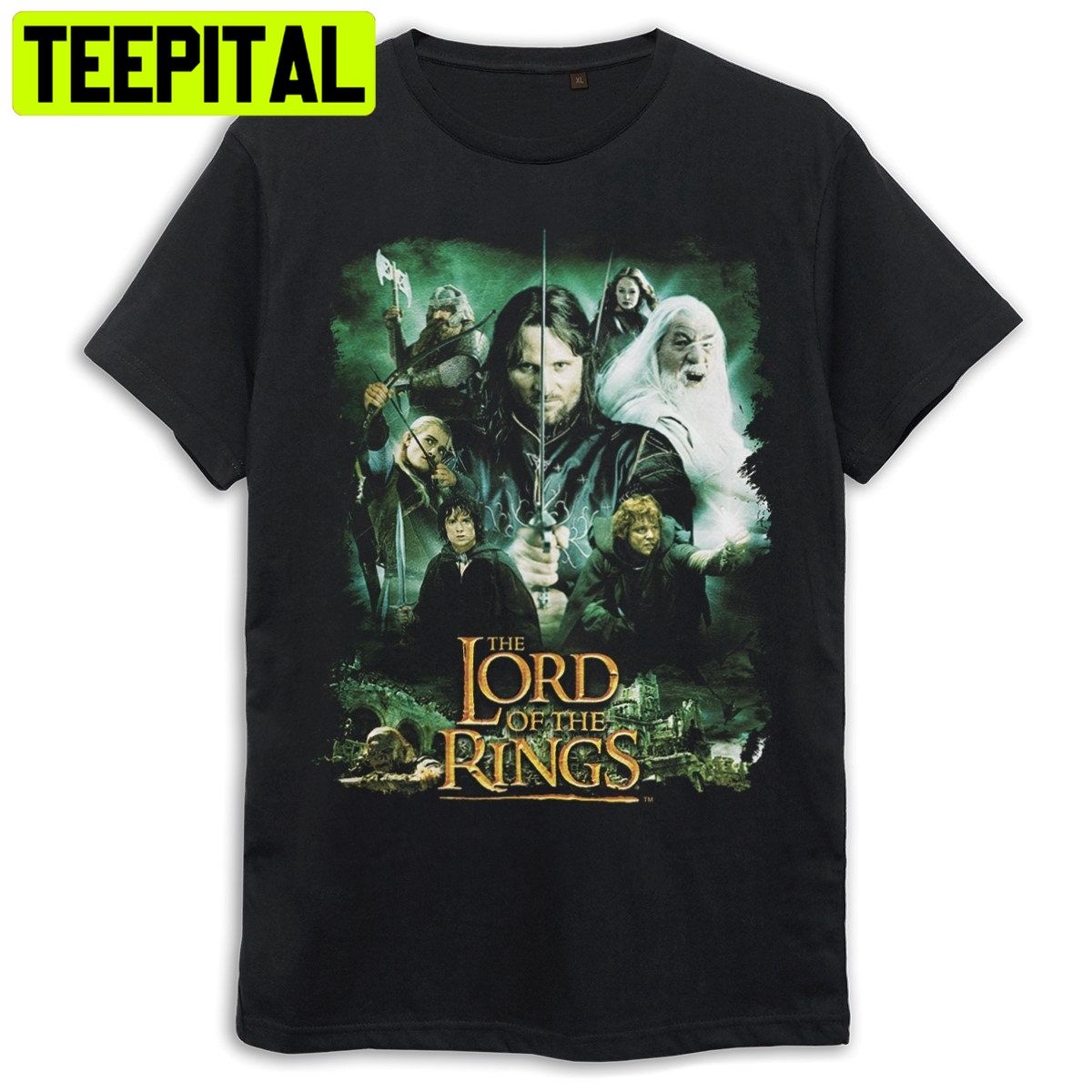 The Lord Of The Rings Vintage Movie Trending Unisex T-Shirt The Lord Of The Rings Vintage Movie Trending Unisex T-Shirt