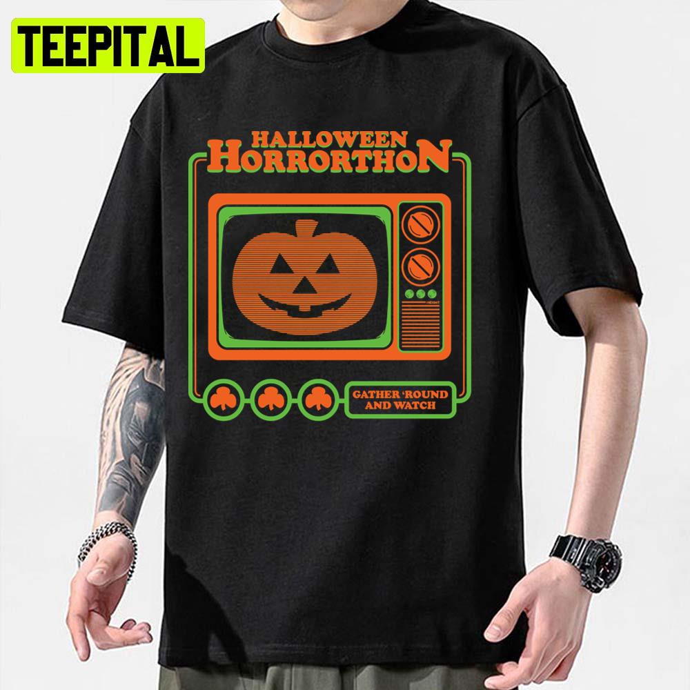 The Magic Pumpkin Horrorthon Halloween Spooky Night Unisex Sweatshirt The Magic Pumpkin Horrorthon Halloween Spooky Night Unisex Sweatshirt