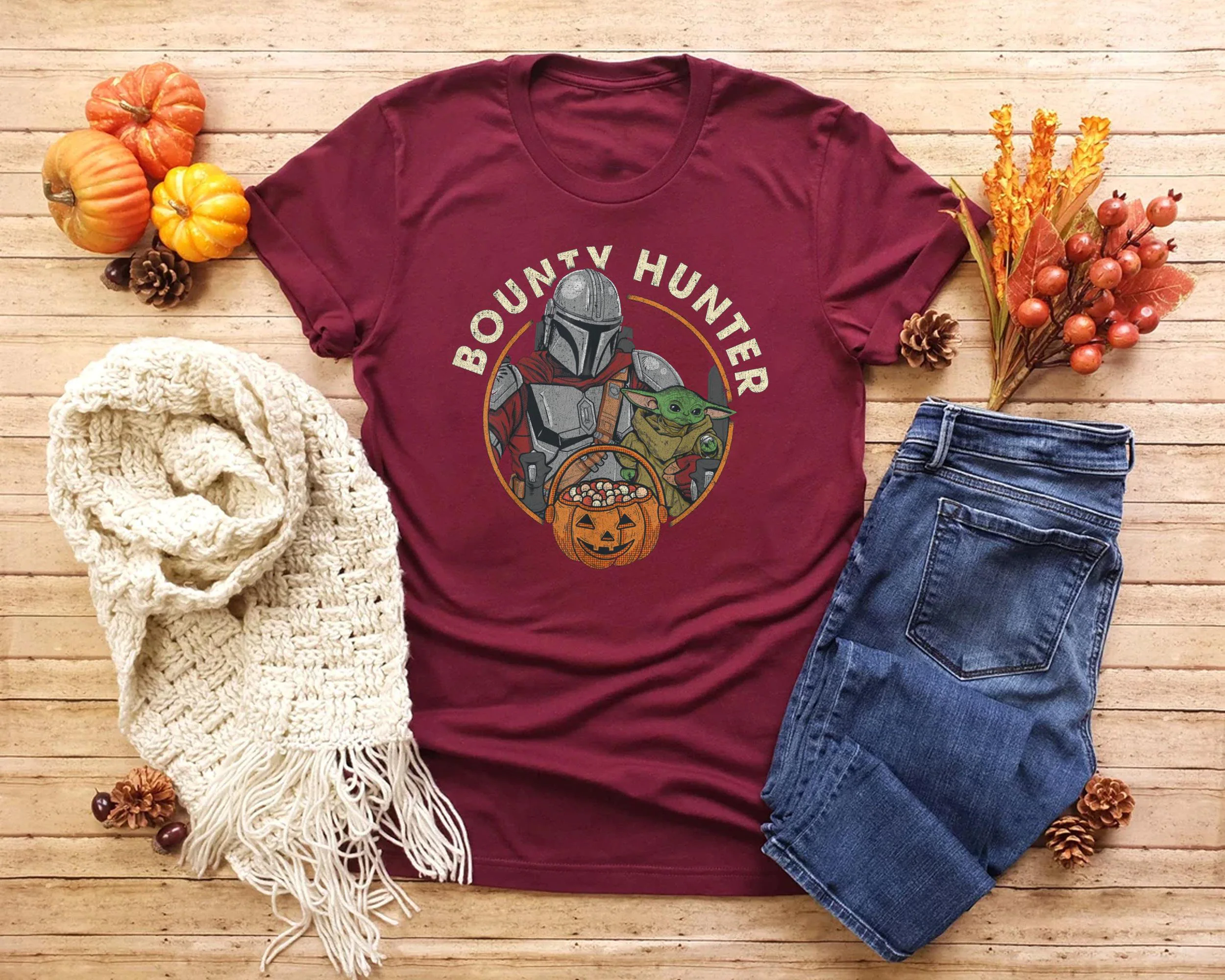 The Mandalorian Halloween Candy Bounty Hunter Disney And Pixar Star Wars Unisex T-Shirt The Mandalorian Halloween Candy Bounty Hunter Disney And Pixar Star Wars Unisex T-Shirt
