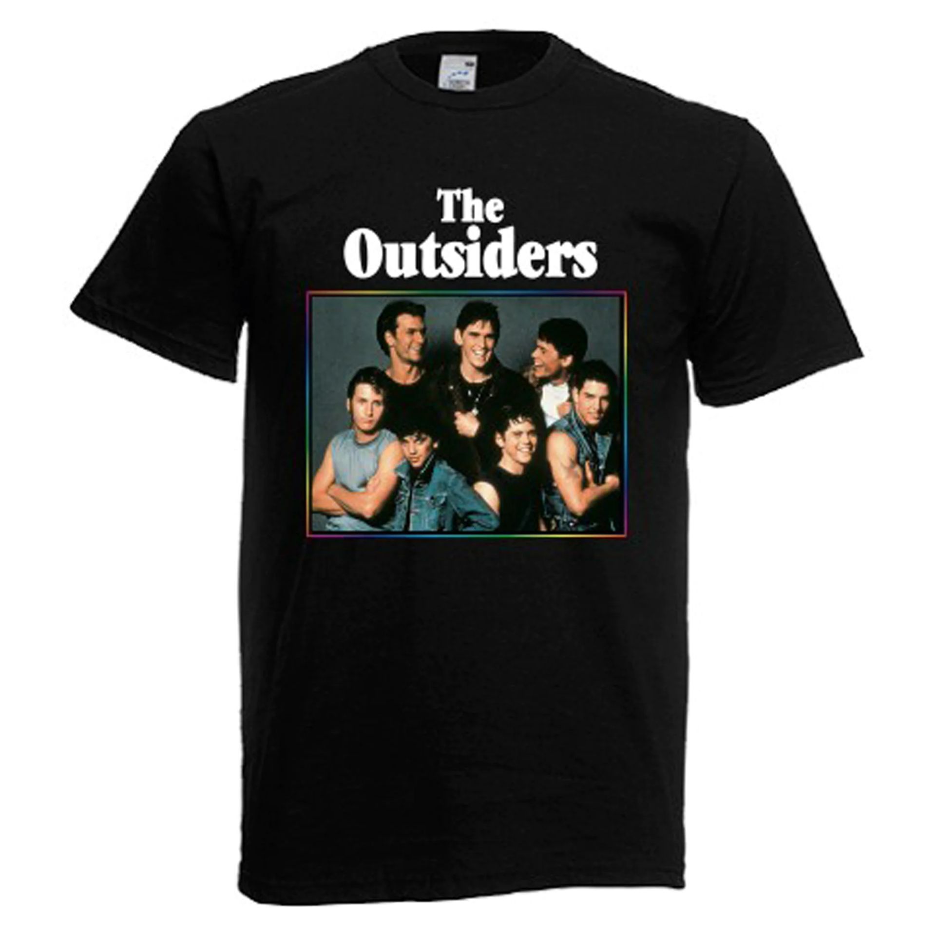 The Outsiders Retro Movie Mens Red Black Navy T-Shirt The Outsiders Retro Movie Mens Red Black Navy T-Shirt