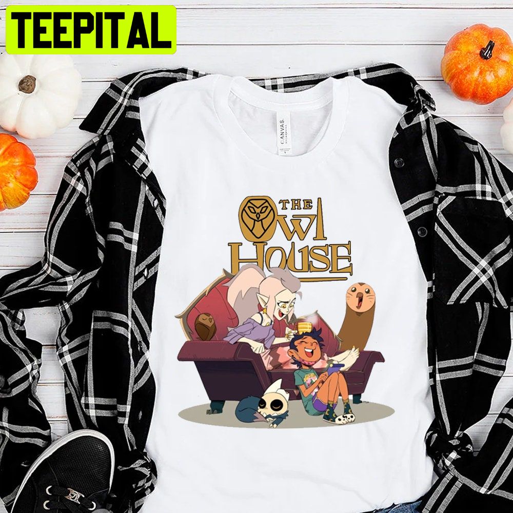 The Owl House Luz Noceda Edalyn Gus Porter Amity Hunter Trending Unisex Shirt The Owl House Luz Noceda Edalyn Gus Porter Amity Hunter Trending Unisex Shirt
