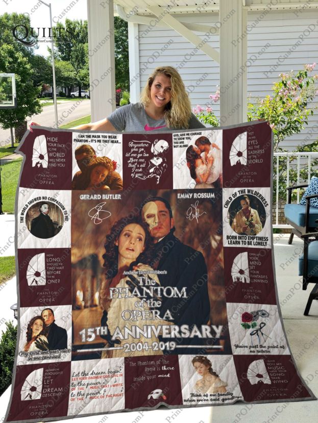 The Phantom Of The Opera Musical Collected-5 Quilt Blanket The Phantom Of The Opera Musical Collected-5 Quilt Blanket